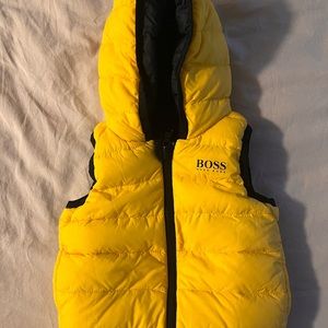 Hugo Boss 12m Unworn Reversible Puffer Vest